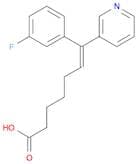 6-Heptenoic acid, 7-(3-fluorophenyl)-7-(3-pyridinyl)-, (E)-