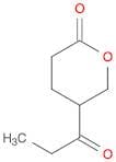 2H-Pyran-2-one, tetrahydro-5-(1-oxopropyl)-