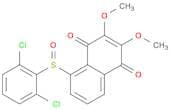 1,4-Naphthalenedione, 5-[(2,6-dichlorophenyl)sulfinyl]-2,3-dimethoxy-