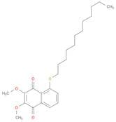 1,4-Naphthalenedione, 5-(dodecylthio)-2,3-dimethoxy-