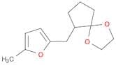 1,4-Dioxaspiro[4.4]nonane, 6-[(5-methyl-2-furanyl)methyl]-