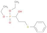 Phosphonic acid, [1-hydroxy-3-(phenylthio)propyl]-, diethyl ester