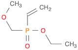 Phosphinic acid, ethenyl(methoxymethyl)-, ethyl ester