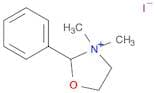 Oxazolidinium, 3,3-dimethyl-2-phenyl-, iodide