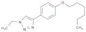1H-1,2,3-Triazole, 1-ethyl-4-[4-(hexyloxy)phenyl]-