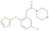 Morpholine, 4-[2-[5-chloro-2-(2-thienylthio)phenyl]-1-thioxoethyl]-