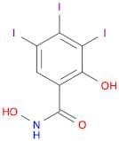 Benzamide, N,2-dihydroxy-3,4,5-triiodo-