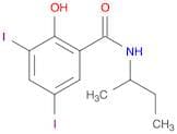 Benzamide, 2-hydroxy-3,5-diiodo-N-(1-methylpropyl)-