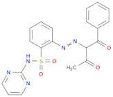 Benzenesulfonamide, 2-[(1-benzoyl-2-oxopropyl)azo]-N-2-pyrimidinyl-