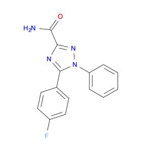 1H-1,2,4-Triazole-3-carboxamide, 5-(4-fluorophenyl)-1-phenyl-