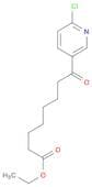 Ethyl 8-(6-chloropyridin-3-yl)-8-oxooctanoate