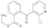 2-Chloro-3-(2-ethoxycarbonylbenzoyl)pyridine