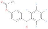 4-Acetoxy-2',3',4',5',6'-pentafluorobenzophenone