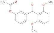3-Acetoxy-2',6'-dimethoxybenzophenone