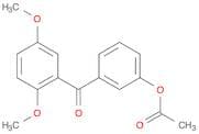 3-Acetoxy-2',5'-dimethoxybenzophenone