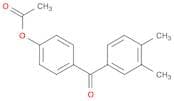 4-Acetoxy-3',4'-dimethylbenzophenone