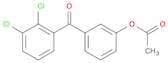 3-Acetoxy-2',3'-dichlorobenzophenone
