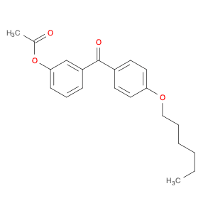 3-Acetoxy-4'-hexyloxybenzophenone