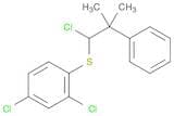 Benzene, 2,4-dichloro-1-[(1-chloro-2-methyl-2-phenylpropyl)thio]-