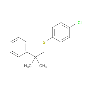 Benzene, 1-chloro-4-[(2-methyl-2-phenylpropyl)thio]-