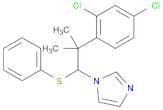 1H-Imidazole, 1-[2-(2,4-dichlorophenyl)-2-methyl-1-(phenylthio)propyl]-