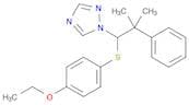 1H-1,2,4-Triazole, 1-[1-[(4-ethoxyphenyl)thio]-2-methyl-2-phenylpropyl]-