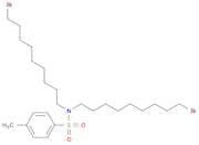 Benzenesulfonamide, N,N-bis(9-bromononyl)-4-methyl-