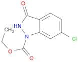 1H-Indazole-1-carboxylic acid, 6-chloro-2,3-dihydro-3-oxo-, ethyl ester