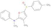 2-Furanamine, N,3-dimethyl-5-[(4-methylphenyl)sulfinyl]-N-phenyl-