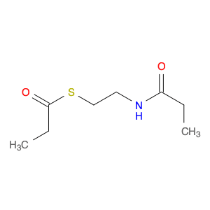Propanethioic acid, S-[2-[(1-oxopropyl)amino]ethyl] ester