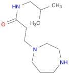 1H-1,4-Diazepine-1-propanamide, hexahydro-N-(2-methylpropyl)-
