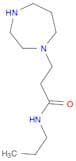 1H-1,4-Diazepine-1-propanamide, hexahydro-N-propyl-