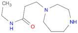 1H-1,4-Diazepine-1-propanamide, N-ethylhexahydro-