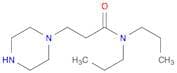 1-Piperazinepropanamide, N,N-dipropyl-
