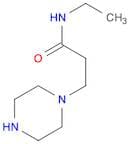 1-Piperazinepropanamide,N-ethyl-