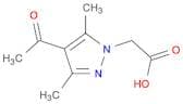 (4-acetyl-3,5-dimethyl-1H-pyrazol-1-yl)acetic acid