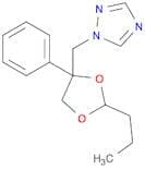 1H-1,2,4-Triazole, 1-[(4-phenyl-2-propyl-1,3-dioxolan-4-yl)methyl]-