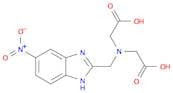 Glycine, N-(carboxymethyl)-N-[(5-nitro-1H-benzimidazol-2-yl)methyl]-