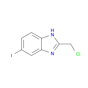 1H-Benzimidazole, 2-(chloromethyl)-5-iodo-