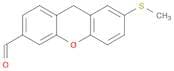 9H-Xanthene-3-carboxaldehyde, 7-(methylthio)-
