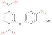 1,4-Benzenedicarboxylic acid, 2-[4-(ethylthio)phenoxy]-