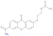 9H-Xanthene-3-carboxamide, 7-[2-(acetyloxy)ethoxy]-9-oxo-