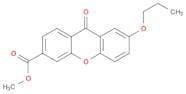 9H-Xanthene-3-carboxylic acid, 9-oxo-7-propoxy-, methyl ester