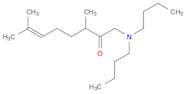 6-Octen-2-one, 1-(dibutylamino)-3,7-dimethyl-