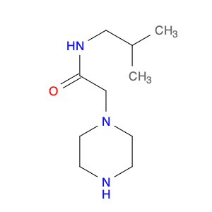 N-Isobutyl-2-piperazin-1-ylacetamide