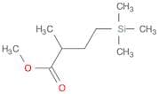 Butanoic acid, 2-methyl-4-(trimethylsilyl)-, methyl ester