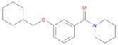 Piperidine, 1-[3-(cyclohexylmethoxy)benzoyl]-