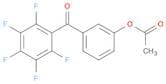 3-Acetoxy-2',3',4',5',6'-pentafluorobenzophenone