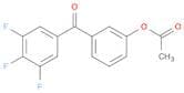3-Acetoxy-3',4',5'-trifluorobenzophenone