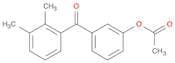 3-Acetoxy-2',3'-dimethylbenzophenone